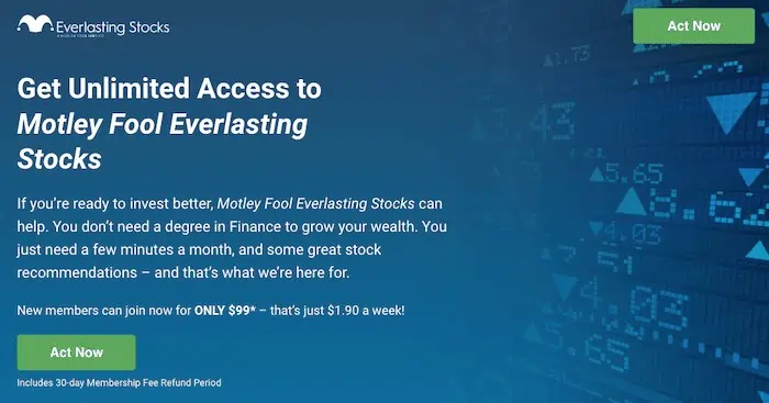 motley fool everlasting stocks signup
