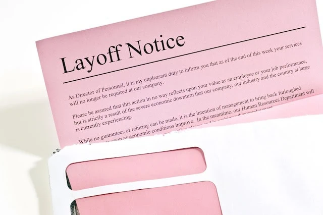layoff notice HR 640