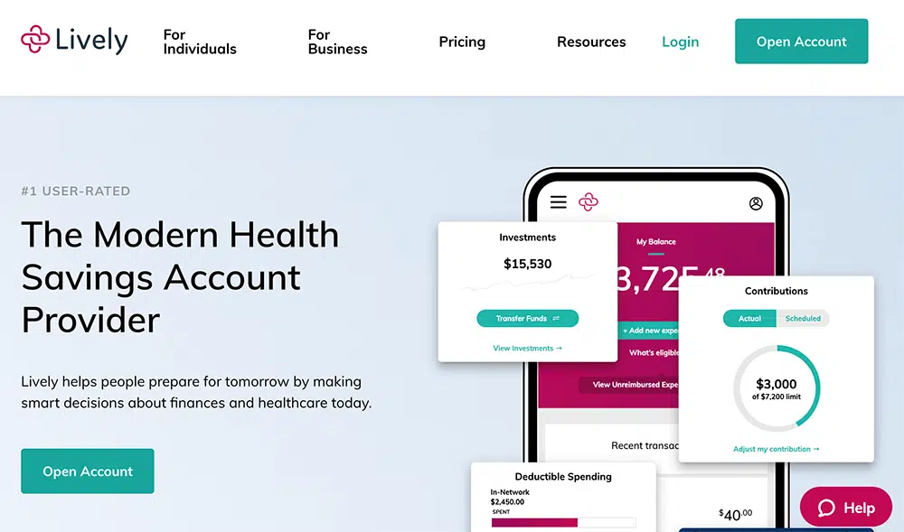 Lively HSA signup